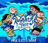 Rugrats in Paris - The Movie (USA) Title Screen